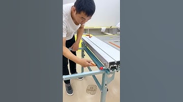 Multi - Functional Woodworking Machine by SN Tools   Sliding Table Saw Cutting Machine - 1036#shorts