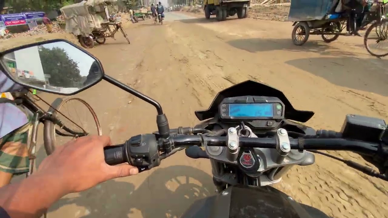 নলতা এখন মরুভূমি। #bike #foryou#viral #motovolgger#banglamotovlog 