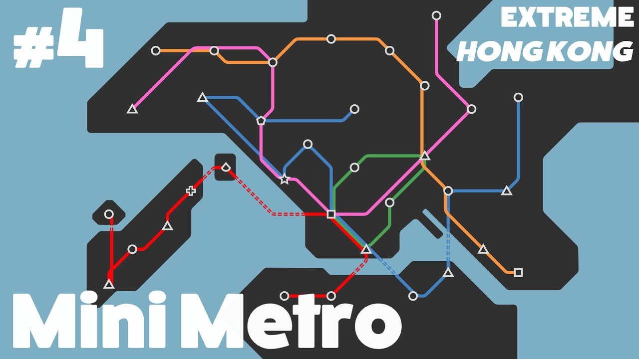 Mini Metro #4 - Extreme: Hong Kong