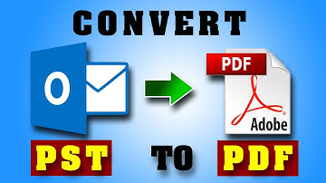 Convert PST to PDF | Save Outlook Emails as PDF using PST to PDF Converter | 2019