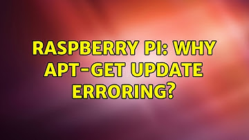 Raspberry Pi: Why apt-get update erroring? (2 Solutions!!)