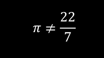 Pi is not equal to 22 by 7 || What is actually #Pi ? #maths