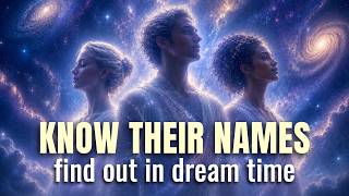 Know Your Spirit Guides NAMES Deep SLEEP Hypnosis | Meet Them In Your Dreams | Dark Screen
