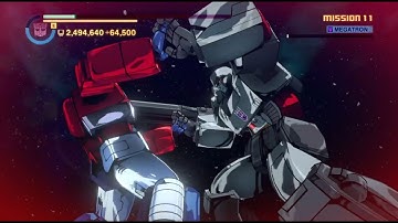 Transformers: Devastation - Optimus Prime vs Megatron Final Boss (Magnus Difficulty)