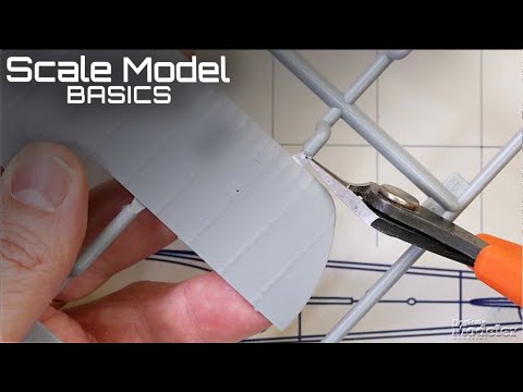 Scale Model Basics: Removing Model Parts From Large Attachment Points