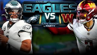 Eagles vs. Commanders Showdown: Live Reaction & Commentary!