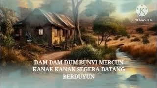 Dam Dam Dum Bunyi Mercun (Lirik) Lagu Raya