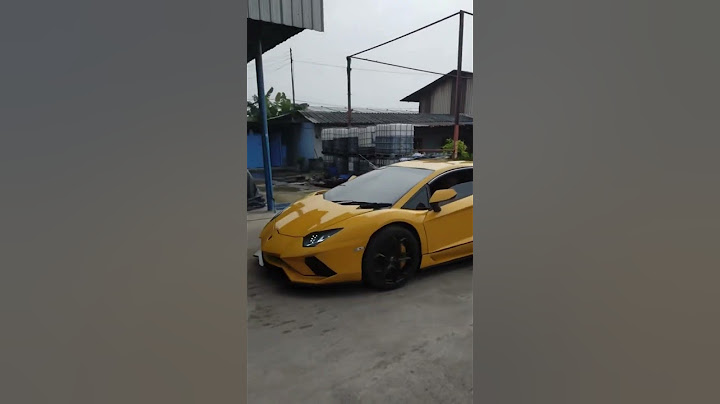 Lamborghini aventador replica Thailand by unlimited custom