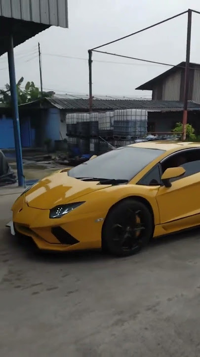 Lamborghini aventador replica Thailand by unlimited custom