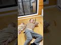 モラハラ夫が寝てたので気にしてる前髪作ってあげた#若ハゲ#ドッキリ