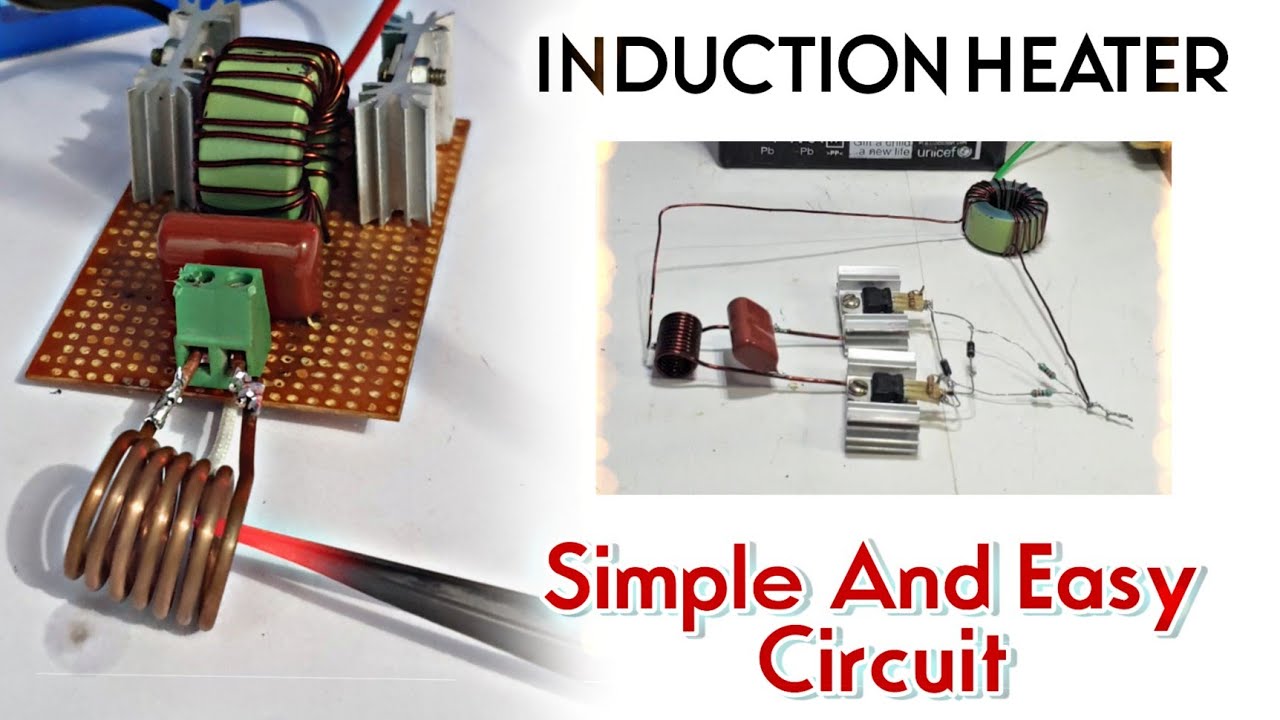 How To Make Induction Heater At Home | Small Induction Heater - YouTube
