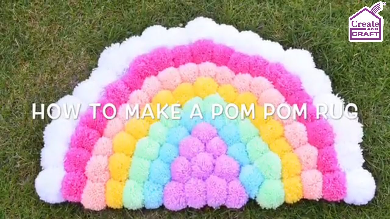 Rainbow Pom Pom 