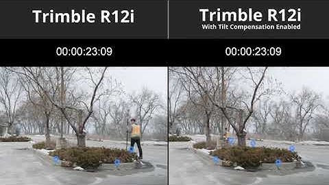Trimble R12i  Speed Test with TIP Technology