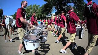 University of Minnesota Drumline HD - State Fair - Cadences pt 1