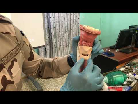 ثقب مجرى الهواء الطارئ او شق الحلقي الدرقي Cricothyrotomy and Needle Cricothyroidotomy