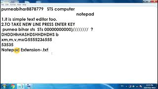 Notepad Class 3