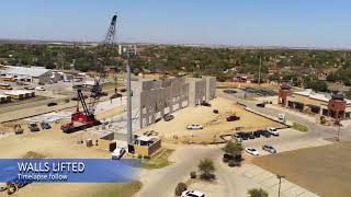 Timelapse Drone construction at Laredo