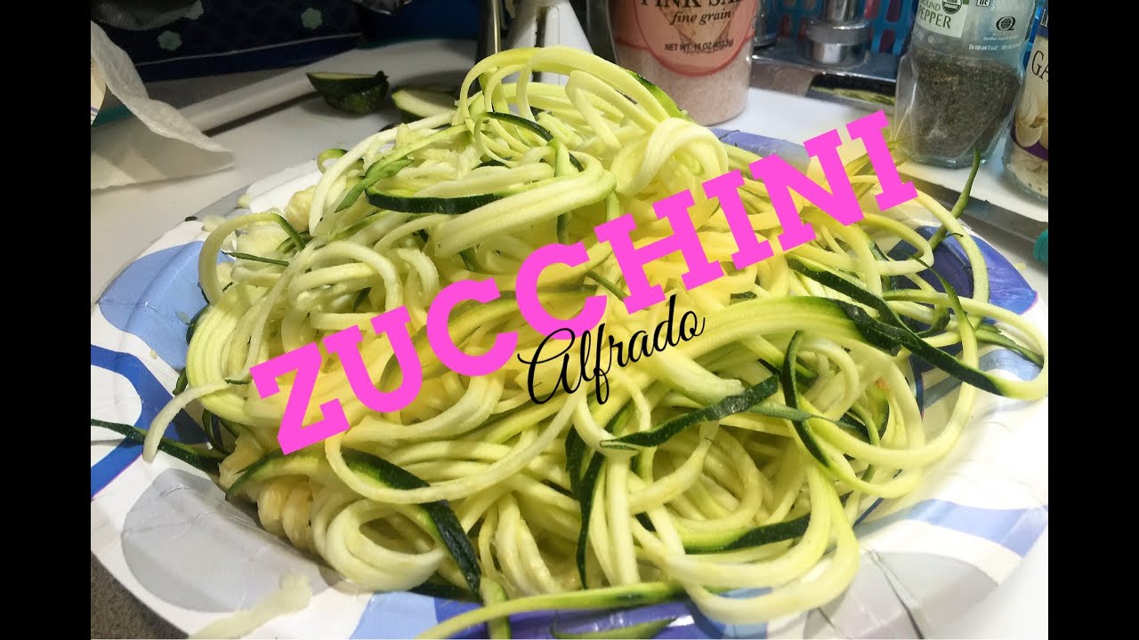 COOKING IN A TRUCK Zucchini Alfredo YouTube