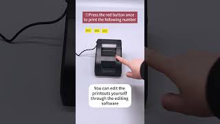 Ktp1 Queue Number Ticket Printer cyssjf Amazon Uk
