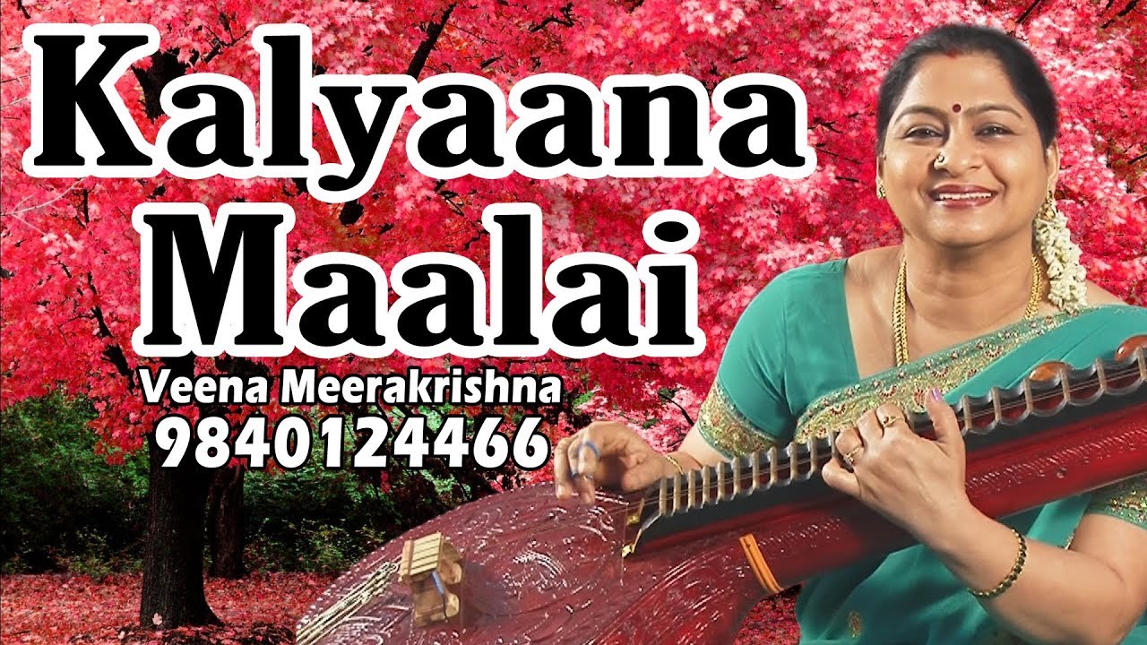 Kalyana maalai   film Instrumental by Veena Meerakrishna