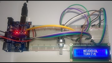 Arduino  - 2x16 LCD Ekran Kullanımı #EVDEKAL