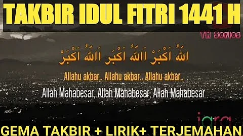 Takbiran Idul Fitri Beserta (FULL LIRIK)