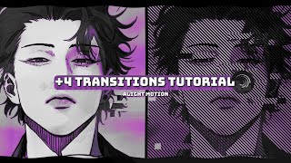 [alight motion] +4 transitions tutorial! ♪ #29