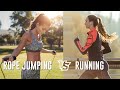 What is better for weight loss - Running or Jumping rope (skipping)