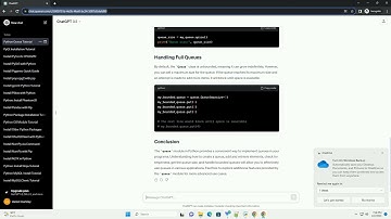 python install queue