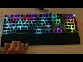 FIODIO Mechanical Gaming Keyboard, LED Rainbow Gaming Backlit Review