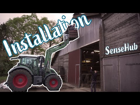 Wie wird eine SenseHub Anlage installiert? | KRONSDOBBEN | FARMVLOG #1