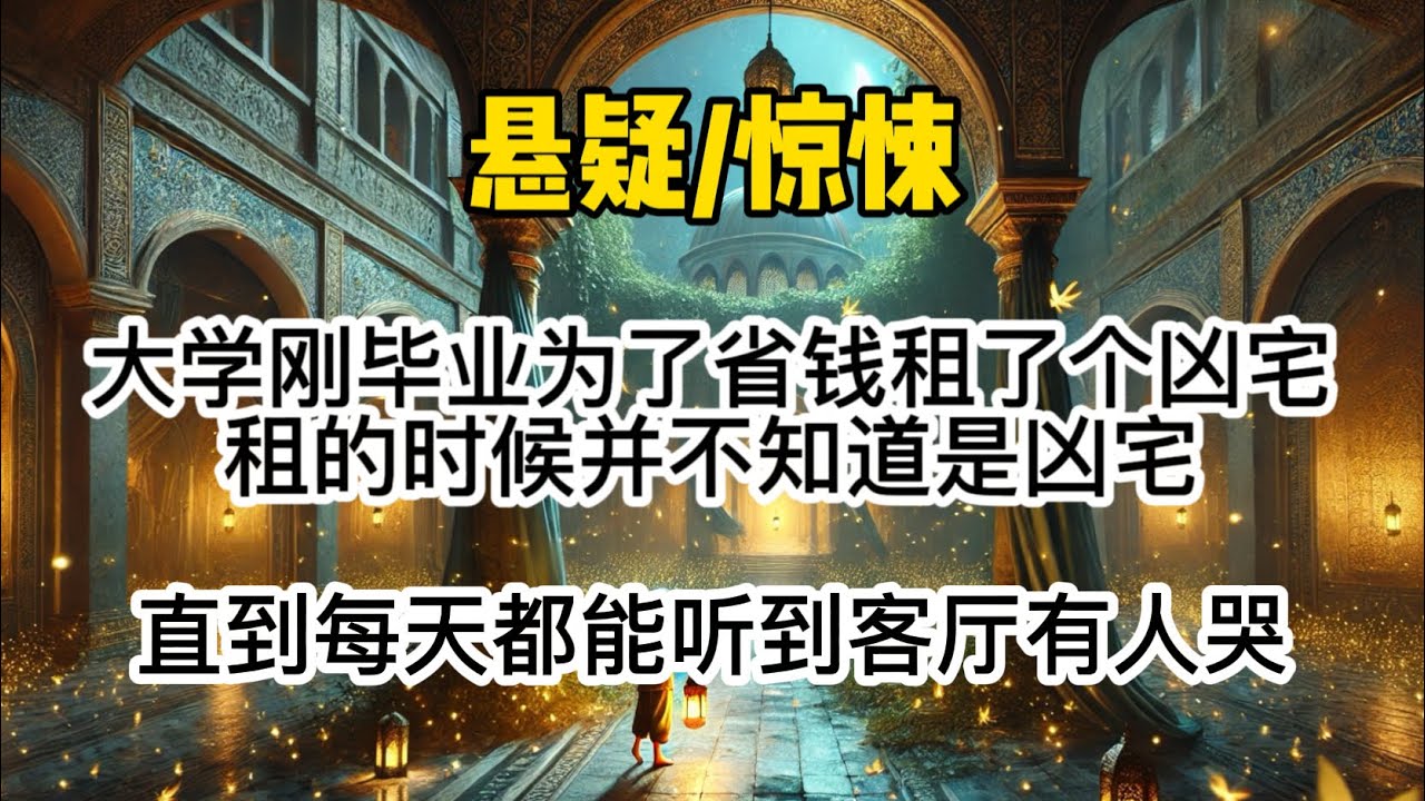 大学刚毕业为了省钱租了个凶宅，租的时候并不知道是凶宅，直到每天都能听到客厅有人哭…#惊悚 #懸疑 #一口氣看完 