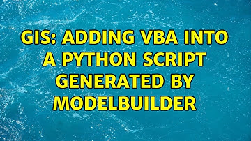 GIS: Adding VBA into a Python script generated by ModelBuilder (2 Solutions!!)