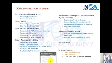 003 CCNA Security - Contents