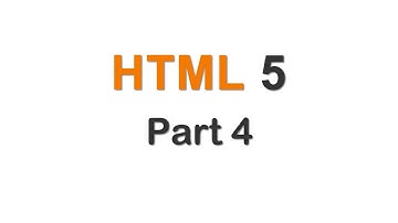 Html5 Tutorial for Beginners Part - 4