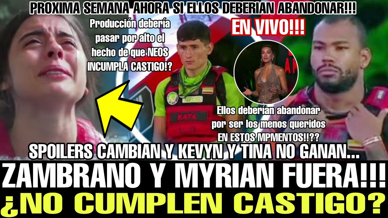 😱 ZAMBRANO Y MYRIAN FUERA!!! ¿NO CUMPLEN CASTIGO? SPOILERS CAMBIAN AVANCE 131 DESAFIO DEL SIGLO XXI