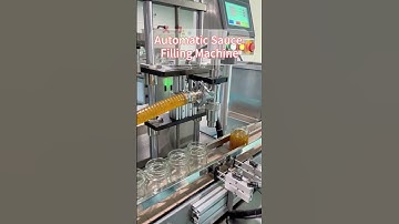 Automatic one head sauce filling machine