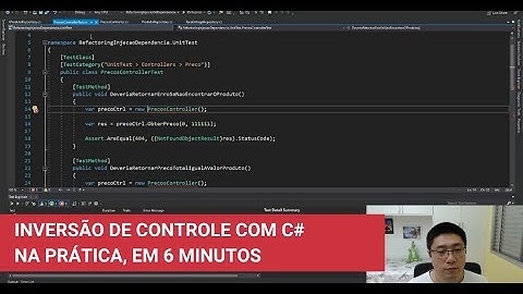 Inversão de Controle (IoC) com C# na prática, em 6 minutos