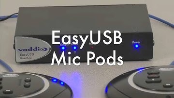USB Microphone Audio System - Vaddio EasyUSB