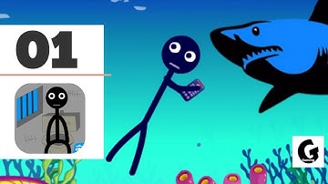 Stickman jailbreak - Gameplay Walkthrough Part 1 [iOS, Android]