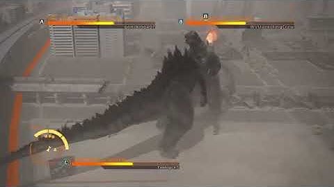 Godzilla Ps4 Vs Mode Godzilla(2014) Vs Godzilla(1964) Vs MechaGodzilla 2(1975)