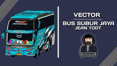 TUTORIAL MEMBUAT GAMBAR VECTOR BUS DI IBIS PAINT X 🇮🇩 MR.BPAINT