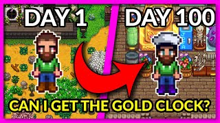 I Played 100 Days of Stardew Valley To Acquire the Gold Clock! screenshot 3