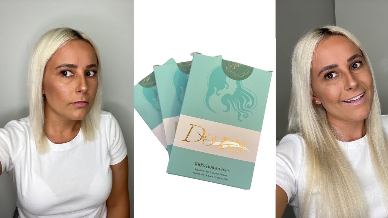 Ленточное наращивание волос DOORES — честный обзор + укладка и стиль