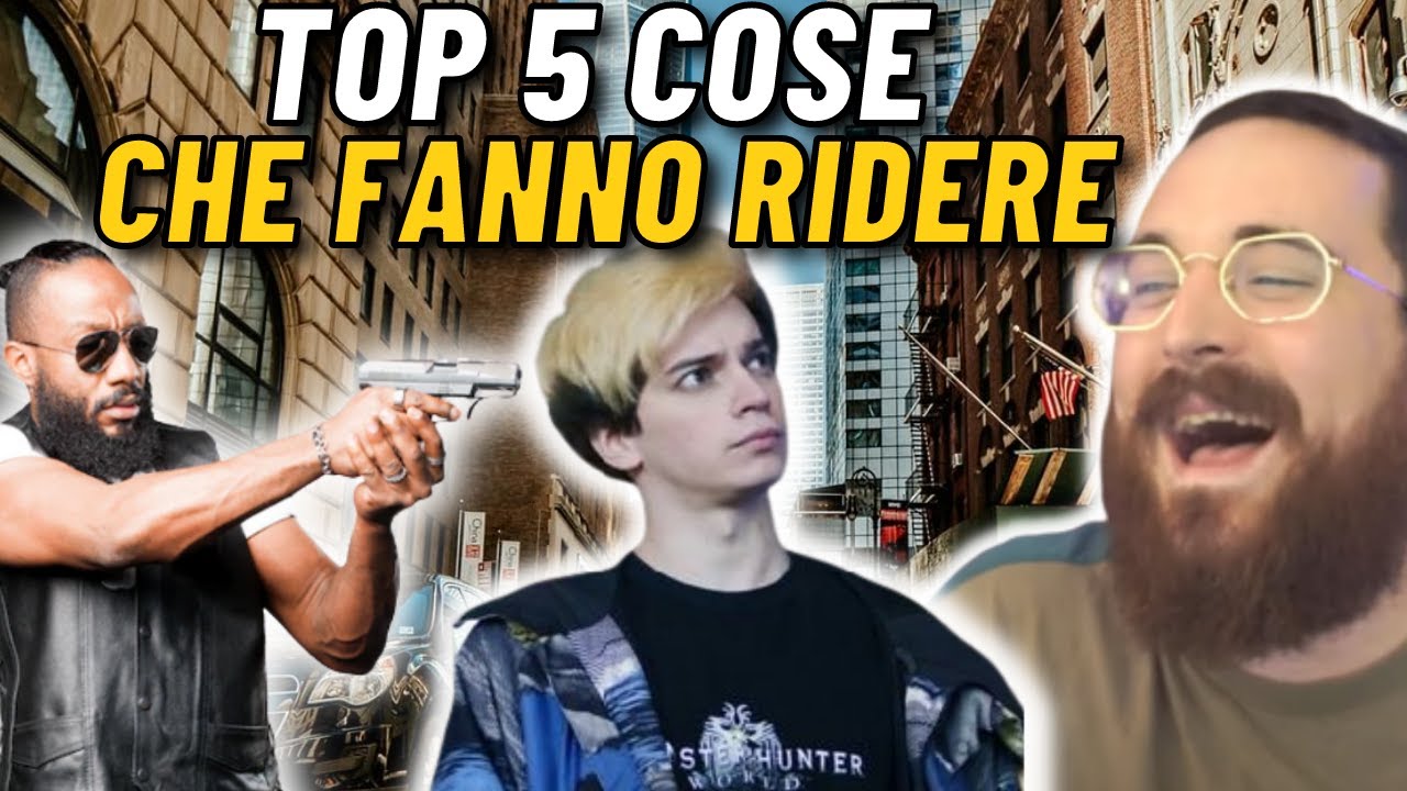 Top 5 cose che fanno ridere secondo Marco Merrino