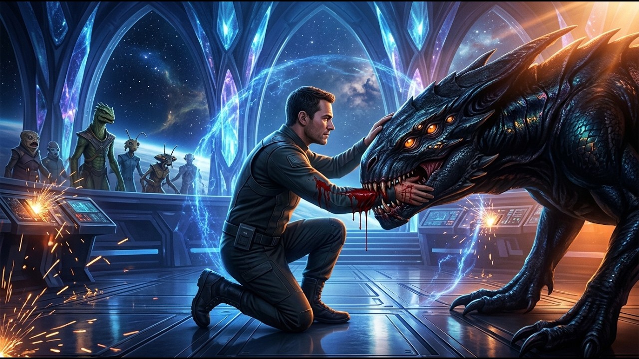 “The Alien Predator Bit Him… What He Did Next Shocked the Galaxy!”