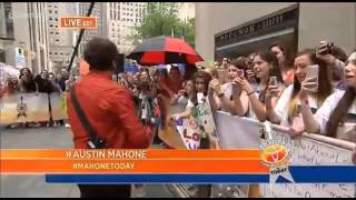 Austin Mahone - Say Somethin' (Acoustic) - Today Show Concert June 10th