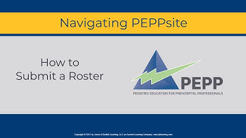 How to Create and Submit a PEPP Course Roster