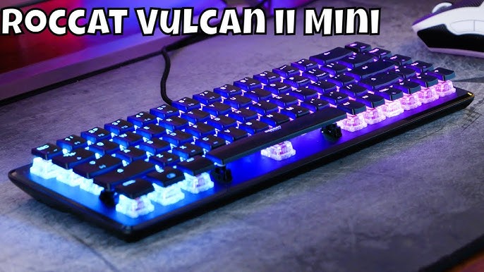 Clavier Gaming Optique et Mécanique Roccat Vulcan II Mini Air –