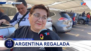 ARGENTINA REGALADA: Turistas chilenos cruzan a Mendoza para comprar más barato por el tipo de cambio